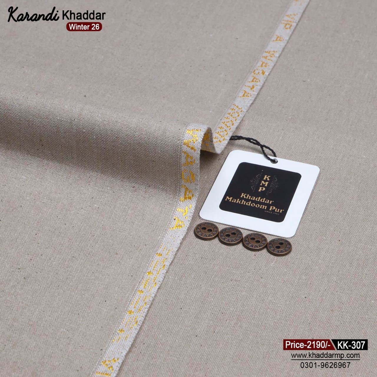 Karandi Khaddar KK-307