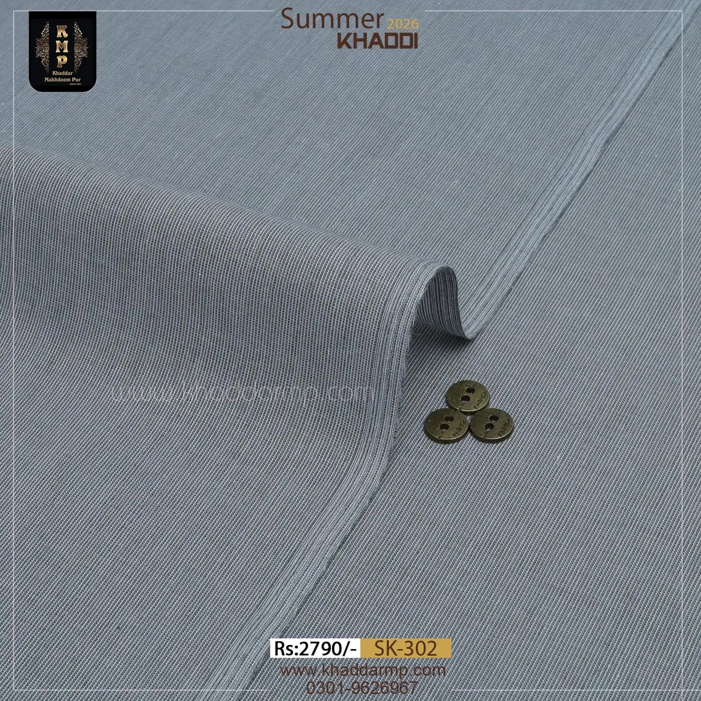Cotton Khaddi Texture SK-302