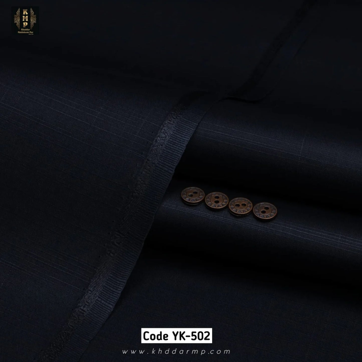 Prime khaddar Black YK-502
