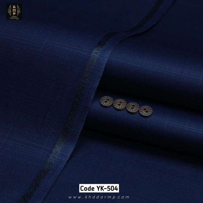 Prime khaddar Blue YK-504