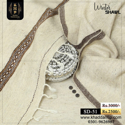 Mens  Wool shawl SD-51