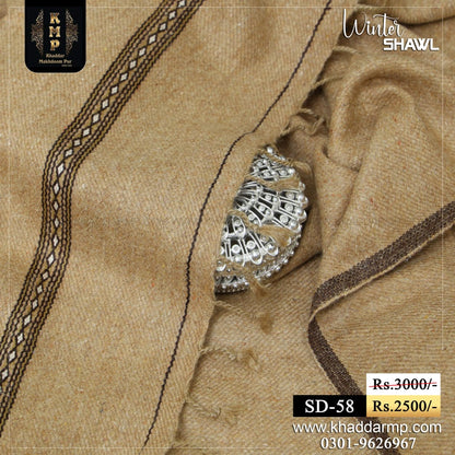 Mens  Wool shawl SD-58