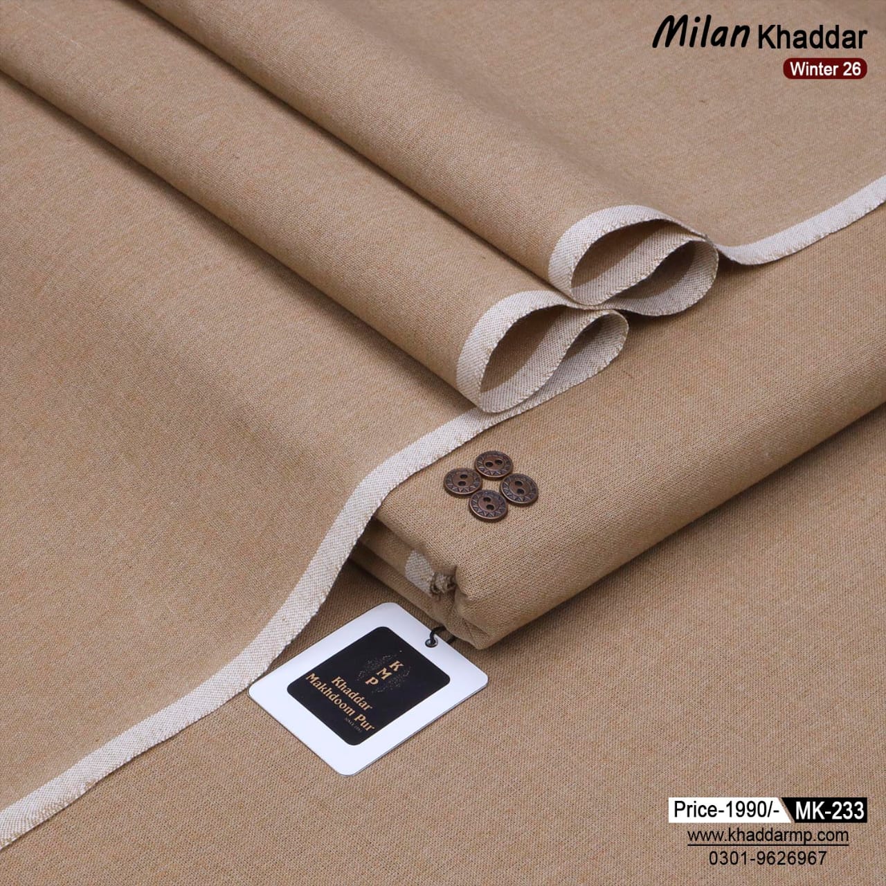 Milan khaddar Mk-233