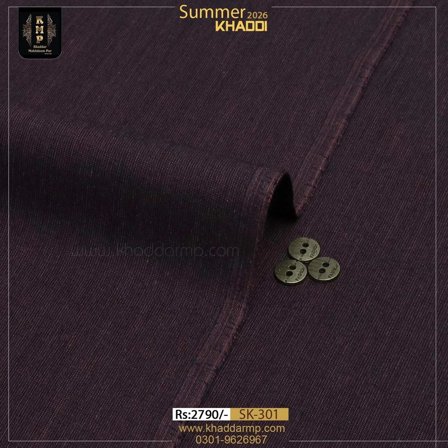 Cotton Khaddi Texture SK-301