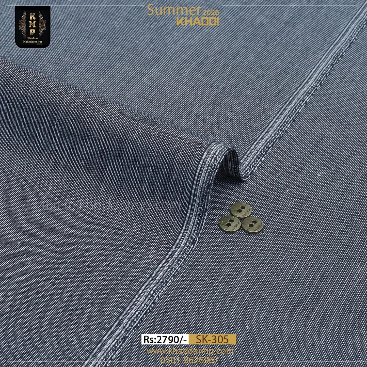 Cotton Khaddi Texture SK-305